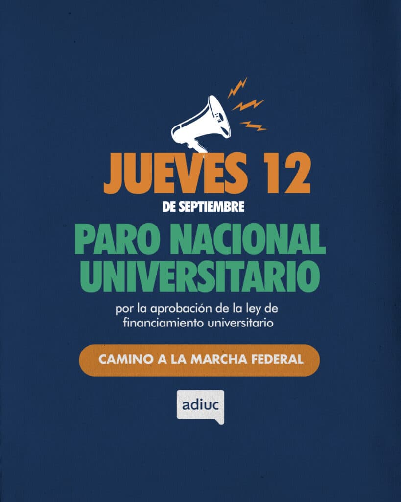 Docentes Universitarios paran este jueves